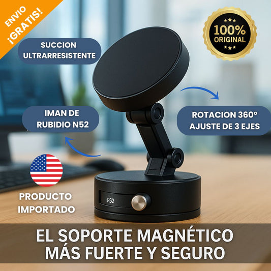 TitanHold® Soporte Con Tecnología de ventosa