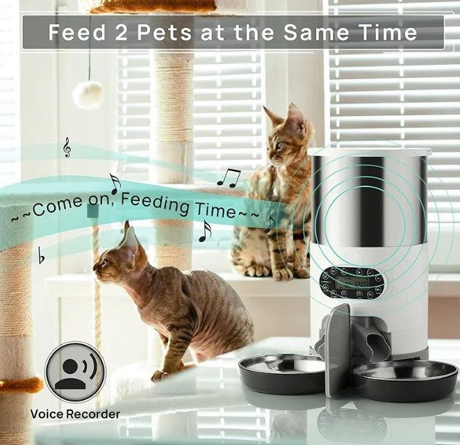 Comedero Automático Inteligente para Mascotas Jhomi