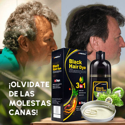 Shampoo Black Hair -Cubre Canas