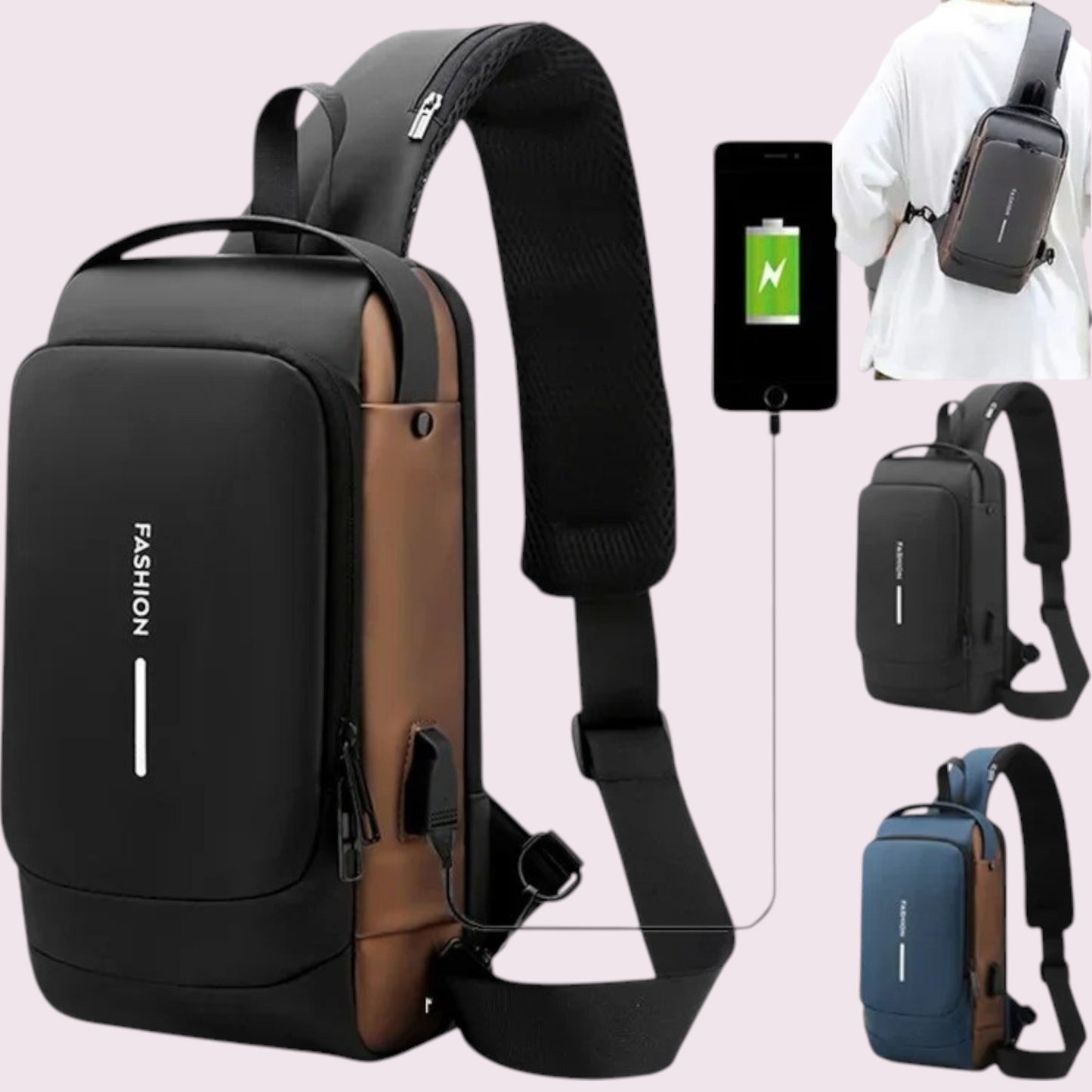 MOCHILA ANTIROBO PRO MAX