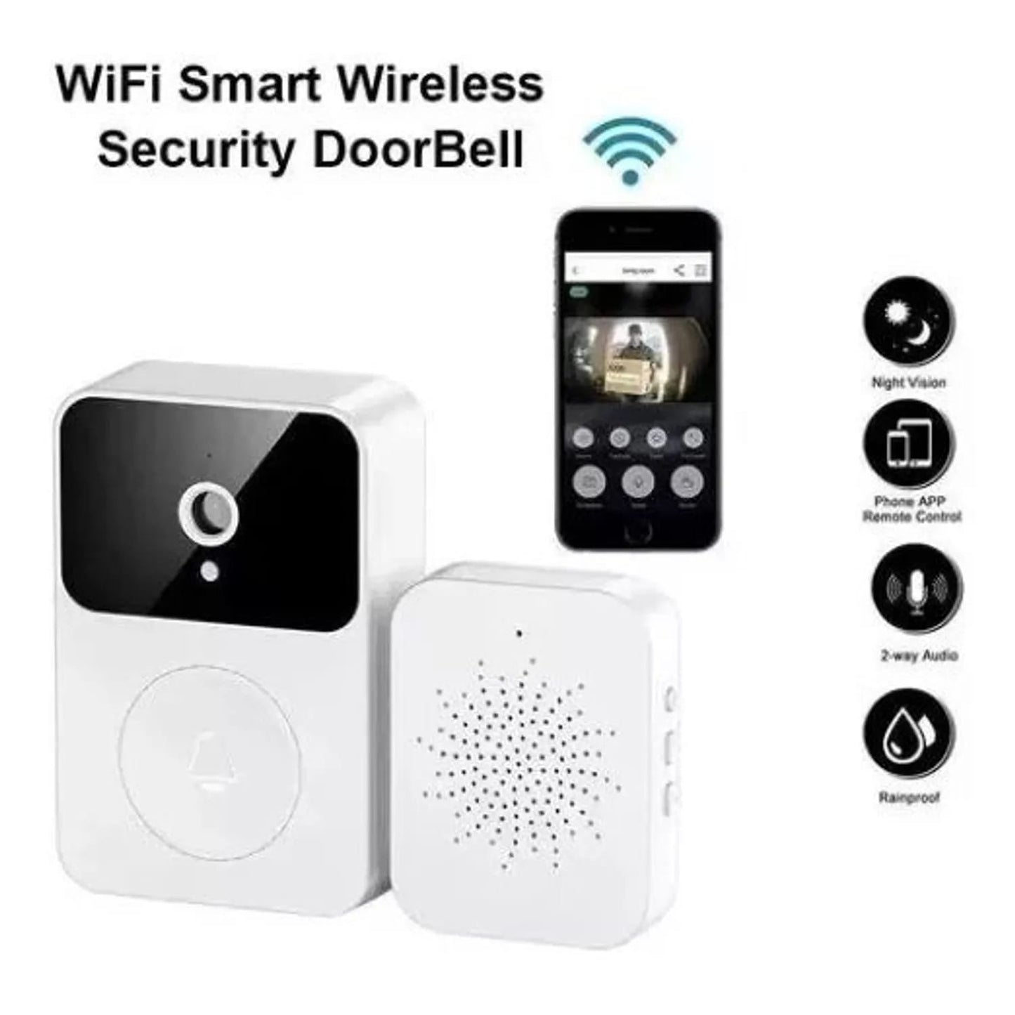 Timbre Inalambrico Con Camara